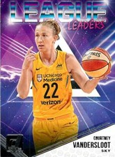 Courtney Vandersloot 3 2019 Donruss WNBA League Leaders