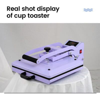 1400W 38x38cm Hitzepresse Heißpresse T-Shirtpresse Textildruck Transferpresse