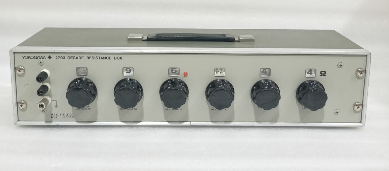 YOKOGAWA 279301 DECADE RESISTANCE BOX eBay