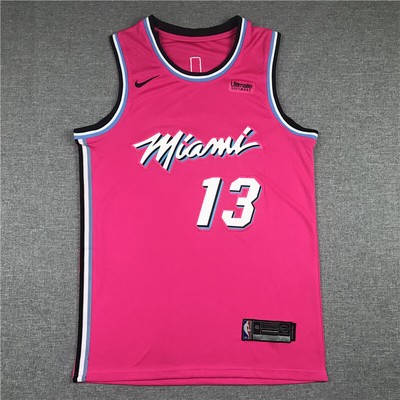bam adebayo pink jersey