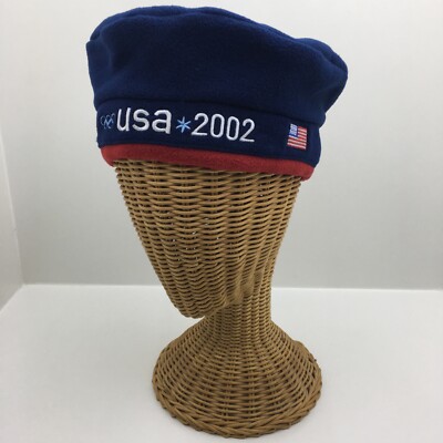 Vintage 2002 USA Olympics Roots Hat Vintage Roots Team USA 2002 Winter Olympics Salt Lake City  main image 3
