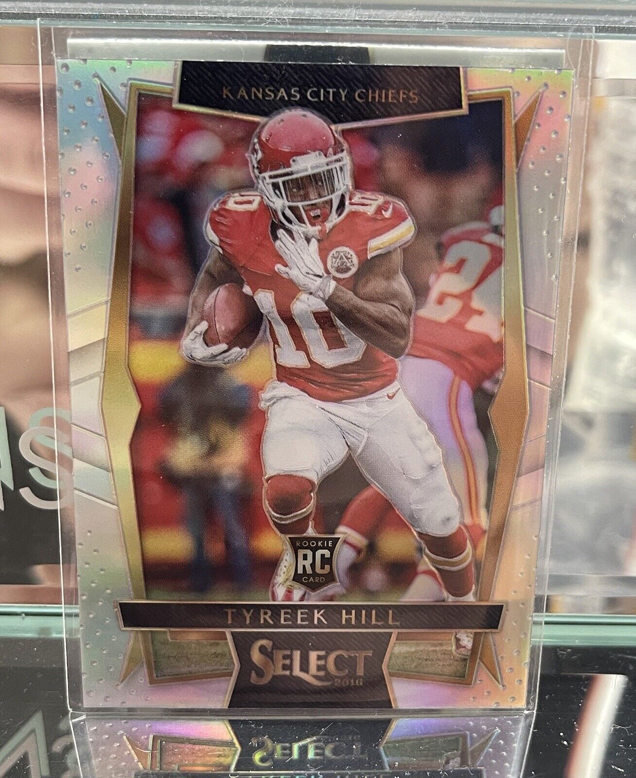 2016 Panini Select Silver Refractor #65 Tyreek Hill (RC)