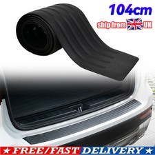 Car 104cm Auto Rear Boot Trunk Rubber Bumper Protector Guard Trim Cover Pad