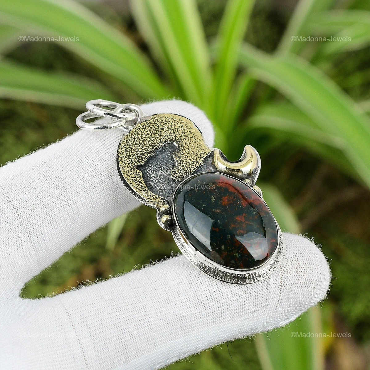 Bloodstone necklaces on sale
