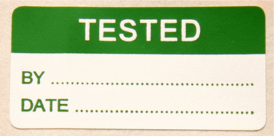 Write On Tested Labels (Stickers) 20mm x 40mm | eBay UK