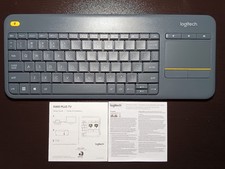 Logitech K400 Plus TV Wireless Touch Keyboard...