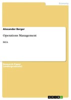Operations Management Ikea Alexander Berger Taschenbuch 36 S. Englisch 2011