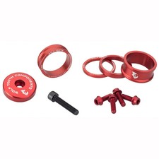 Wolf Tooth Anodized Red BlingKit: Aluminum He...