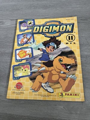Digimon Sammelsticker - Album Digital Monster Panini vollständig