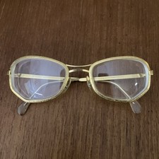 Bausch  Lomb B L 1/30-10K GO Gold Filled Full Rim Eyeglasses Frames VTG 48-20