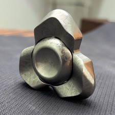 EDC Fidget Spinner Stainless Steel Retro Silver Hand Spinner Relieve Stress Toy