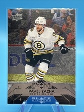 💥 2023-24 UD Extended 2007-08 Black Diamond Retros BD-7 Pavel Zacha; Bruins