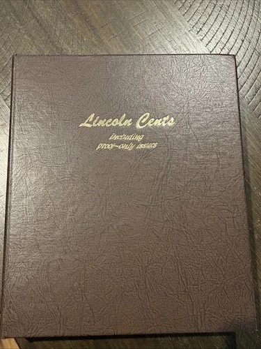 Lincoln Cents  1909-2016S In Dansco Album Incl Proofs Total 281 Coin