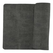 Leather Waterproof Tablemat Coaster 43*30cm Square Double Sided Table Mat