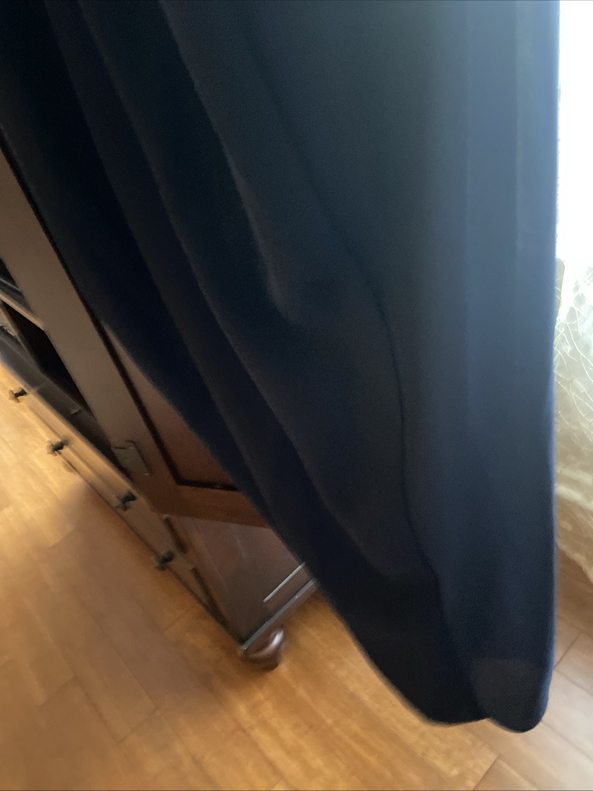 Wide Leg Chiffon Pants Size 20 R&M Richard’s Women's Navy Blue Palazzo Pants