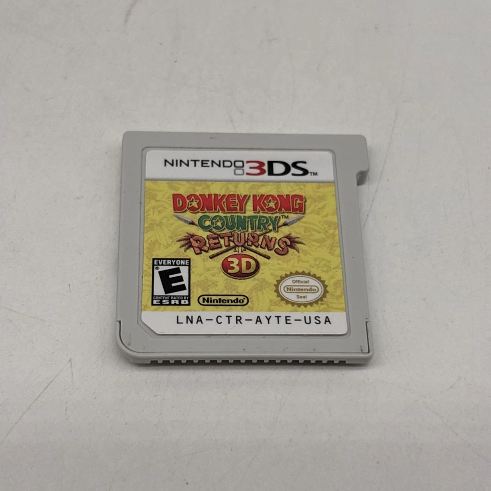 Donkey Kong Country Returns 3D: Nintendo Selects (3DS, 2016) Tested! - Image 2 of 4