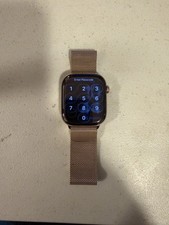 Apple Watch Series 11 Cellular  GPS 46mm Gold Titanium - Gold Milanese Loop