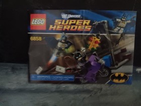 Lego 6858 Batman Cat Woman  City Cycle Chase  Loose/Complete