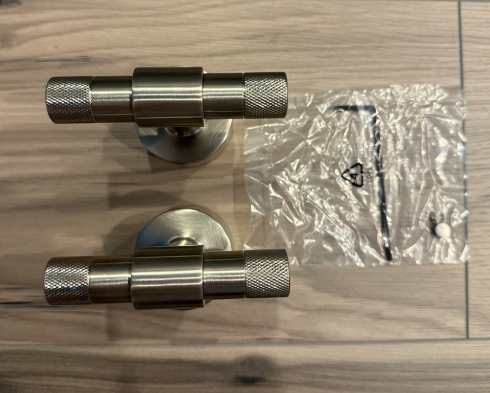 Brizo HL70433-NK T-Lever 手柄适用于壁挂式浴缸填料 I 豪华镍 * 新 * — 第 4/4 张图片