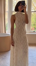 ZARA : Long Lace Dress : 1067/152 | *UK Buyers No Import Fees*