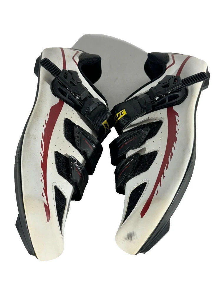 MAVIC Aksium Zapatos de Ciclismo de Carretera Botas 3 Pernos EU42 2/3 US9 Mondo 270 cs486 Foto 4 de 4