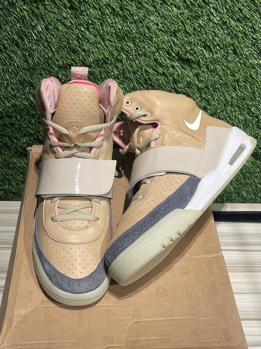 Size Nike Air Yeezy Net Tan Sz 14 366164-111 Pre
