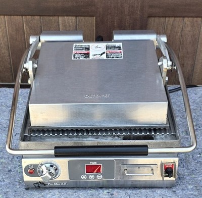Star Pro-Max 2.0 PGT14T Commercial Sandwich Panini Grill Grooved Aluminum Plates