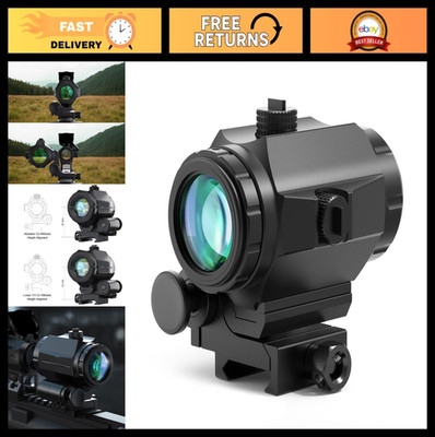 3X Red Dot Magnifier with Flip to Side Mount, Focus & Windage Adjustment, 37/40M