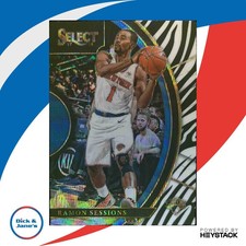 2017-18 Panini Select Ramon Sessions Zebra Prizms #70 Concourse New York Knicks