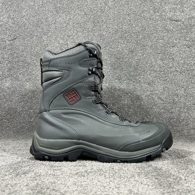 Columbia Bugaboot Plus III Omni-Heat Men's Sz 13 Black 200g Winter Snow Boots