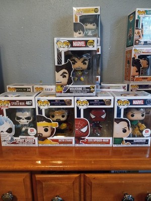 5 Spiderman Funko Pops Marvel
