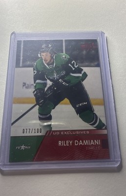 2021-22 Upper Deck AHL - Riley Damiani #37 Exclusives /100 (RC)