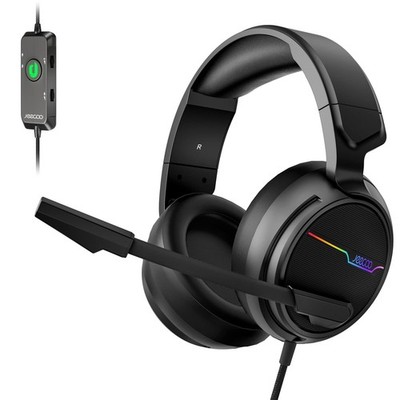V20U USB Pro Gaming Headset for PC - 7.1 Surround Sound Headphones with Noise...
