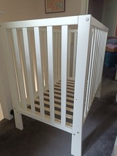 Mammas & Papas Petite Cot Pure White