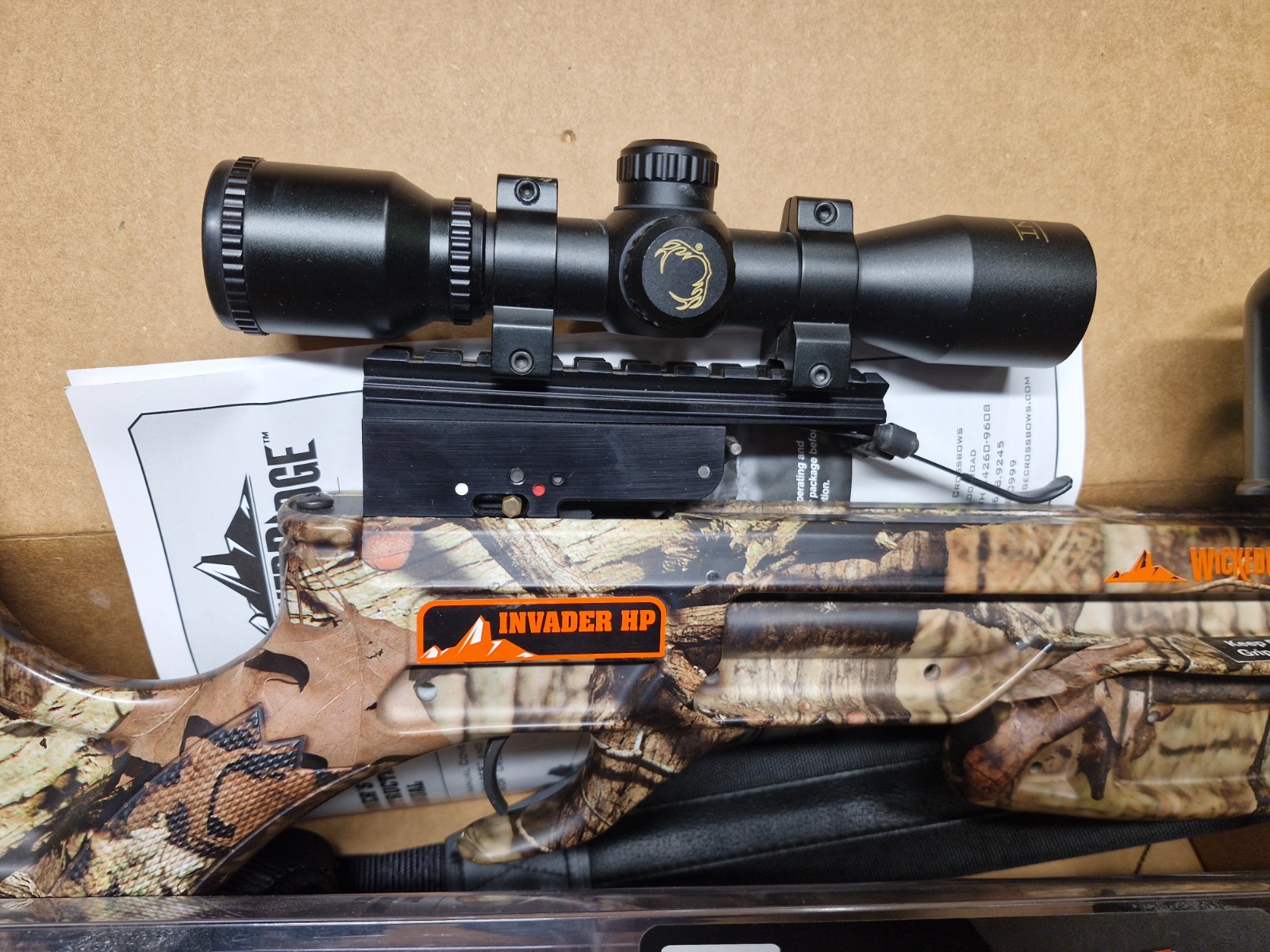 wicked Ridge invader HP crossbow (2196)