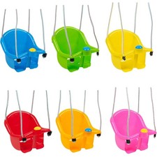 Toddler Baby Swing Seat Adjustable Outdoor Garden Kids Rope Hanging Safety Chair