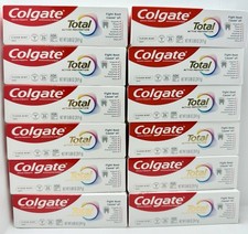 Colgate Total Active Prevention Clean Mint Toothpaste Travel Size .88oz Lot X12