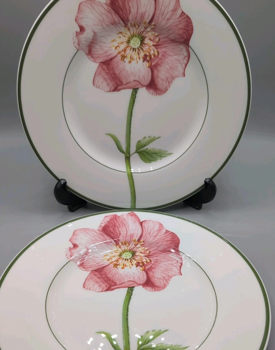 Service à Vaisselle Villeroy & Boch Wild Rose - Porcelaine Rose Motif Floral - Incomplet