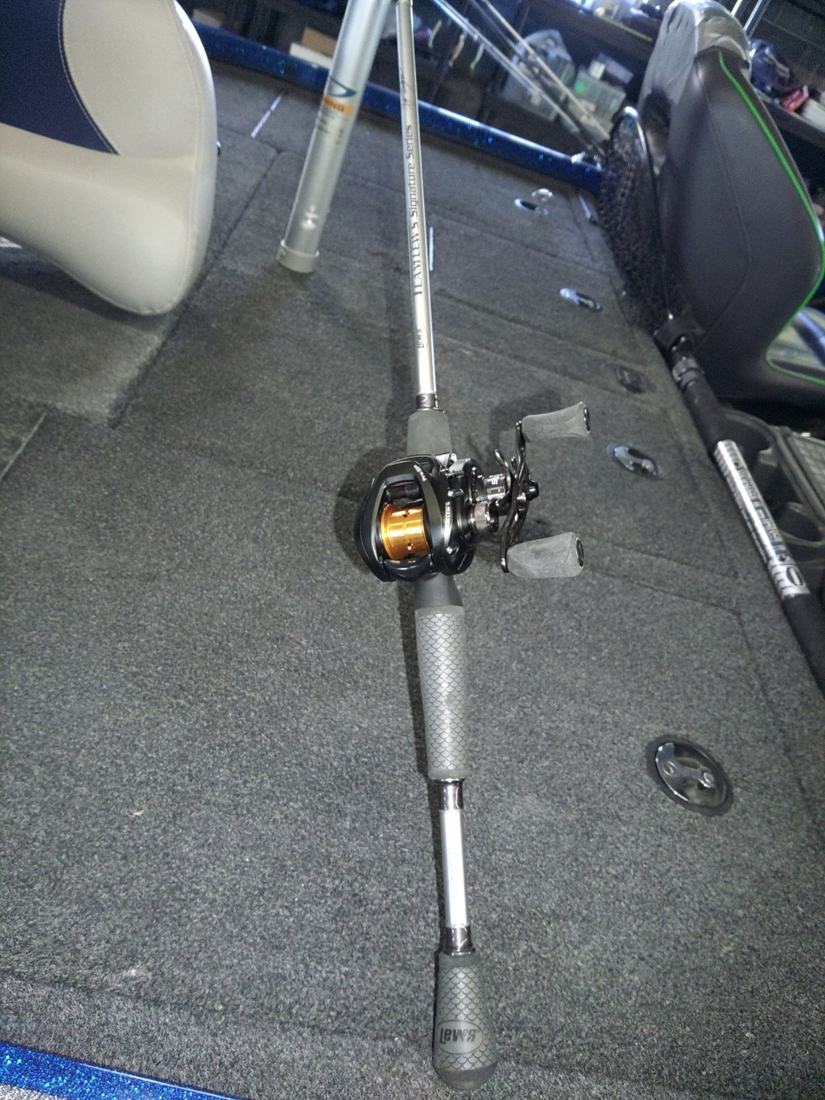 Lew's Signature Series Baitcast Combo Casting Rod & Reel EVA