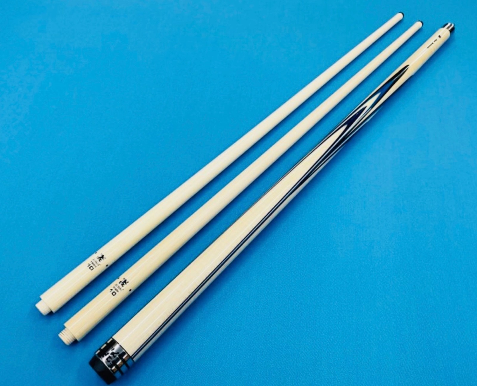 ADAM CAROM CUE 905 WITH TECH 10 SHAFTS TO PLAY 3 CUSHION BILLIARDS