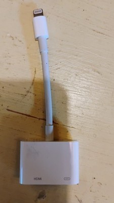 Genuine Apple Lightning Digital AV Adapter   HDMI Output + Power Pass-Through