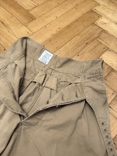 1950’s British Army Gurkha Khaki Drill Shorts Sz30 - Picture 6 of 8