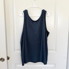 NWT Eileen Fisher Organic Linen Jersey Scoop Neck Tank Top 3X