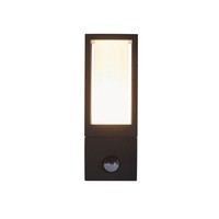 Wandlampe AußEn Bewegungsmelder IP44 Schwarz Weiß AußEn Wandleuchte Eingang