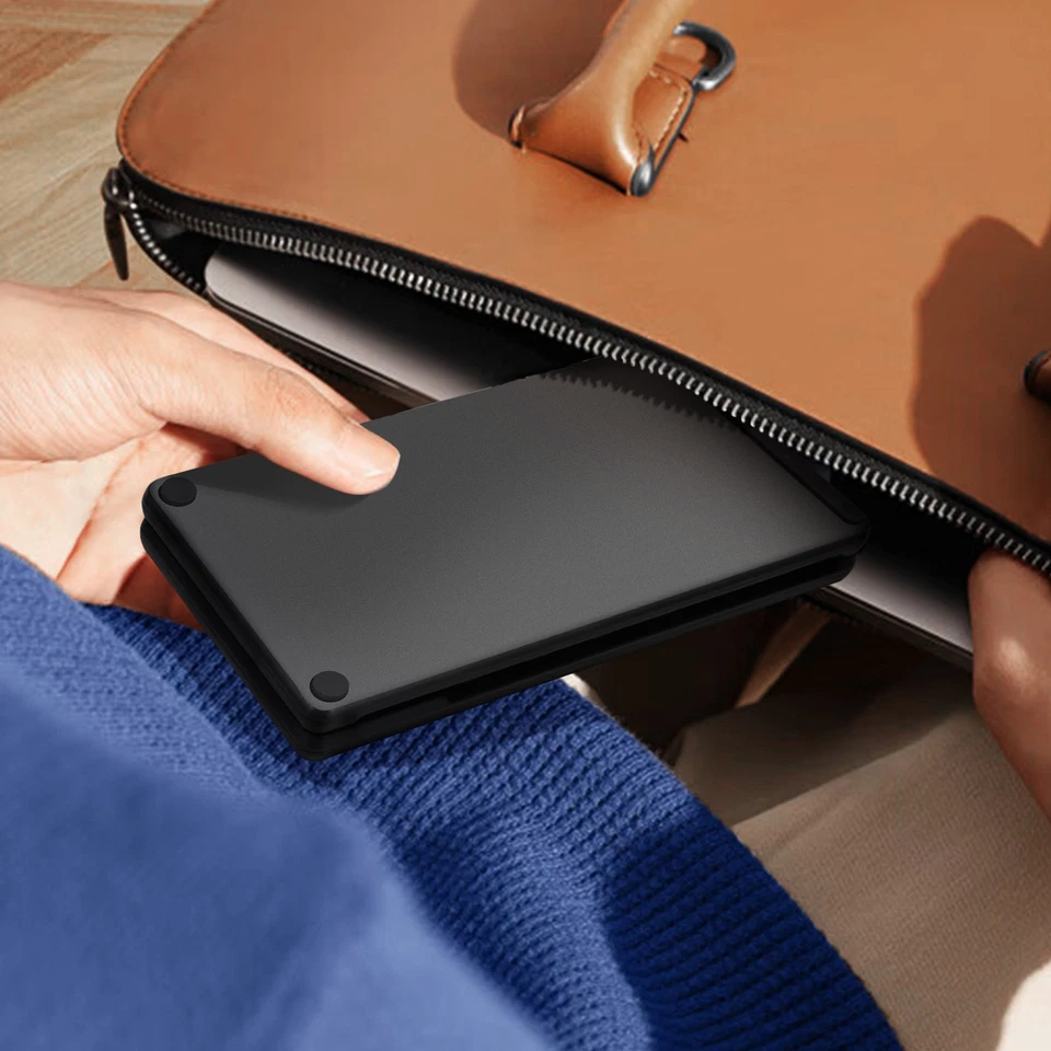 Mini Clavier Bluetooth AZERTY, Android, iOS et Windows, Support inclus - Photo 4/4