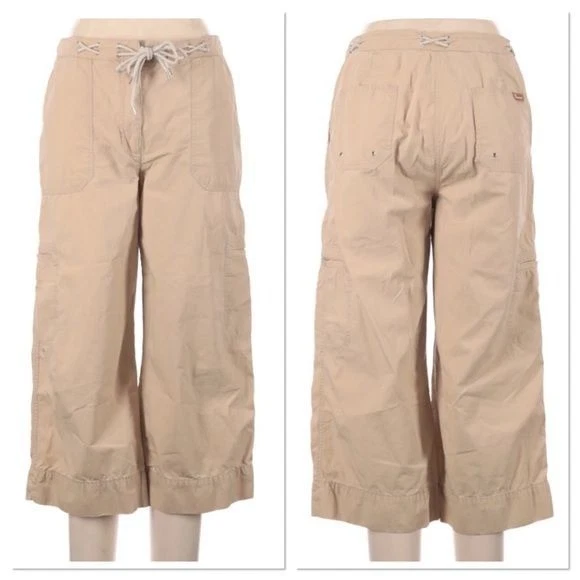 Lauren Ralph Lauren Womens Capris Cotton Pants Size 10 Nautical Preppy Coastal
