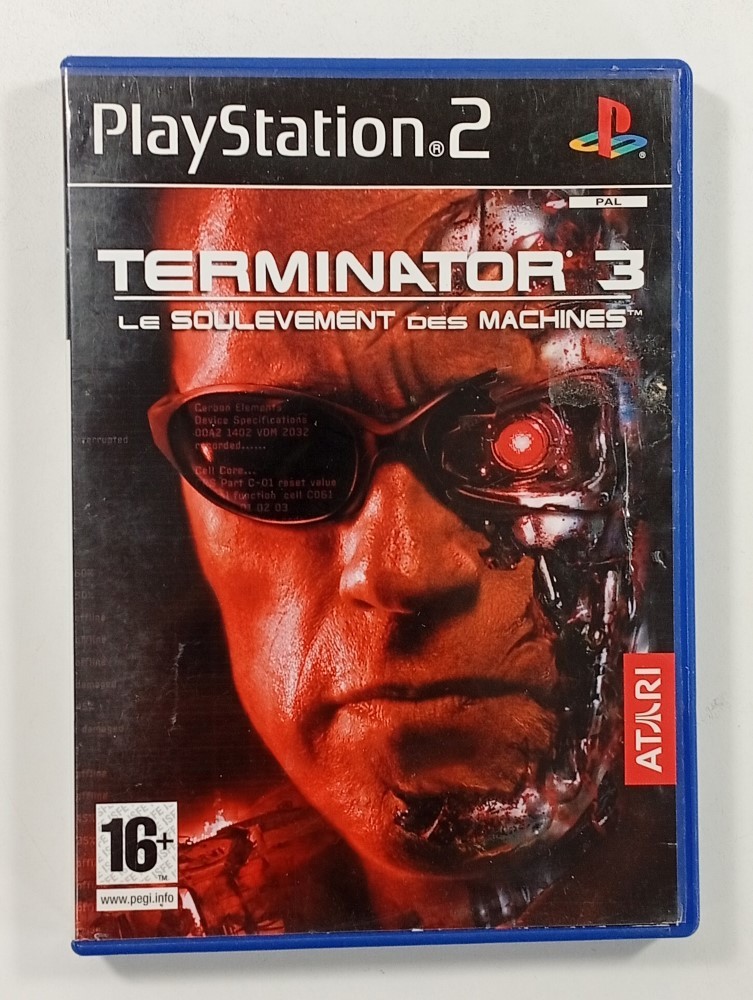 TERMINATOR 3 LE SOULEVEMENT DES MACHINES SONY PLAYSTATION 2 (PS2) PAL-FR OCCASIO
