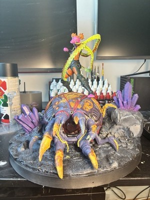 Star Wars Latts Razzi Figur on Milodon Bounty Hunter Statue 33cm Hand Paintet
