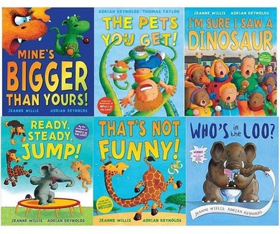 Jeanne Willis and Thomas Taylor 6 Books Collection Set | Jeanne Willis NEW
