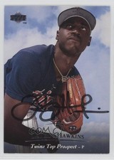 1995 Upper Deck Minor League Top Prospect Auto LaTroy Hawkins Auto 0l2q